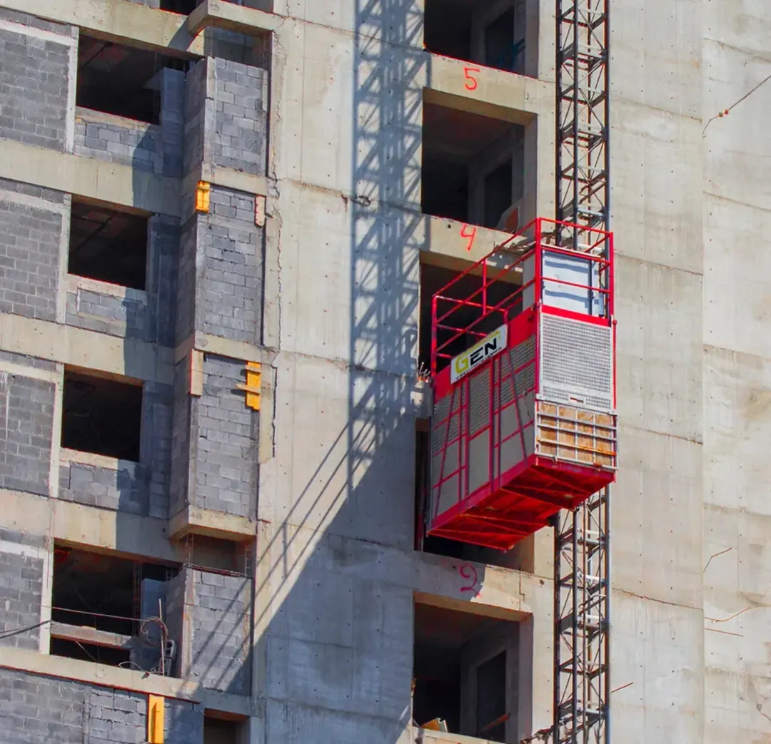 Renta de Elevadores de Obra — GEN Grúas y Elevadores Nacionales